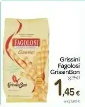 Carrefour Grissin Bon - Fagolosi Gusto Classico 250 g(ml) offerta