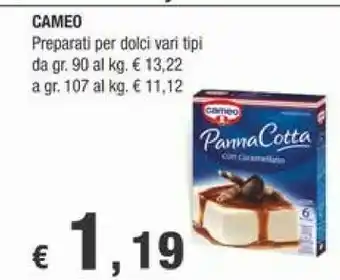 Crai Cameo Preparato Per Pancakes offerta