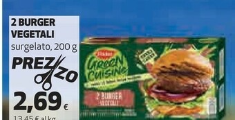 Coop Sojasun - Burger Vegetali Asparagi 2 Burger 200 G(ml) offerta