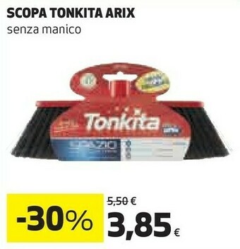 Coop Arix Scopa Tonkita Senza Manico offerta