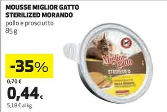 Coop Morando Miglior Gatto Mousse offerta