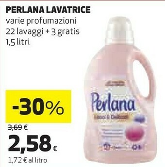 Coop Perlana Lavatrice offerta