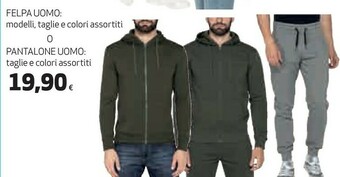 Coop Felpa Uomo offerta