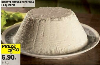 Coop La quercia Ricotta Fresca Di Pecora offerta