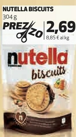Coop Ferrero Nutella Biscuits offerta