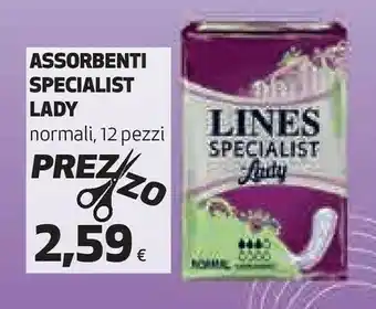 Coop Lines Specialist Lady Assorbenti offerta