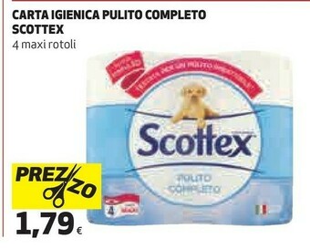 Coop Scottex Carta Igienica Pulito Completo offerta