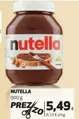 Coop Ferrero Nutella 900 G(ml) offerta