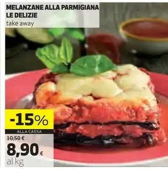 Coop Le delizie Melanzane Alla Parmigiana offerta