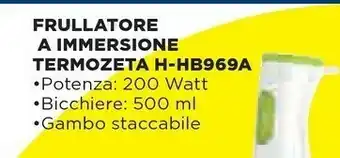 Coop Termozeta Frullatore A Immersione H-hb969a offerta