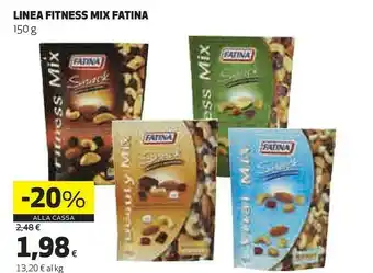 Coop Fatina Fitness Mix Snack Energia Dalla Natura 150 G(ml) offerta