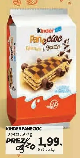 Coop Ferrero Kinder Panecioc offerta