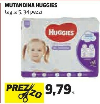 Coop Huggies Mutandina offerta