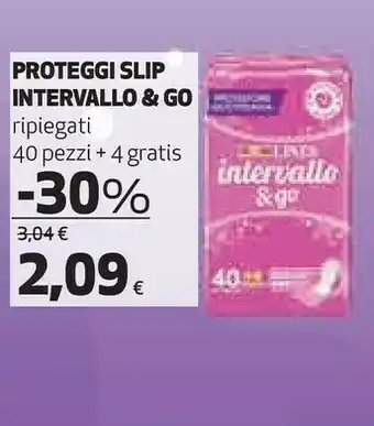 Coop Lines Proteggi Slip Intervallo & Go offerta