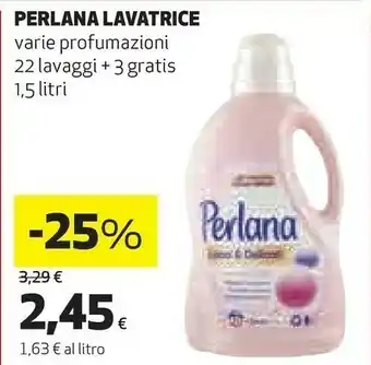Coop Perlana Lavatrice offerta