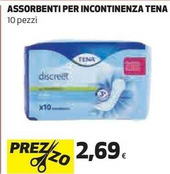 Coop Tena Assrobenti Per Incontinenza offerta