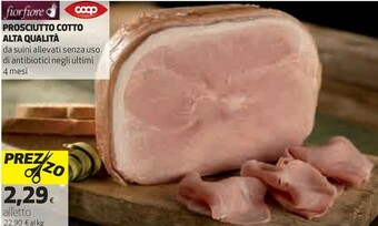 Coop Prosciutto Cotto Alta Qualità offerta