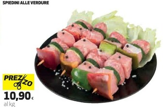 Coop Spiedini Alle Verdure offerta