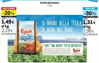 Coop Pizzoli Pizzoli - Patate Iodì 1500 g(ml) offerta