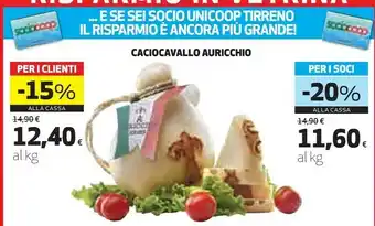 Coop Auricchio Caciocavallo offerta
