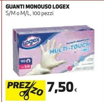 Coop Logex Guanti Monouso offerta