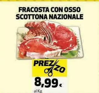 Coop Fracosta Con Osso Scottona Nazionale offerta