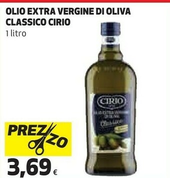 Coop Cirio Olio Extra Vergine Di Oliva Classico 1000 G(ml) offerta