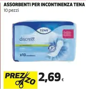 Coop Tena Assrobenti Per Incontinenza offerta
