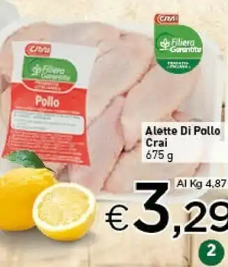 Crai Cam Crai Alette Di Pollo offerta