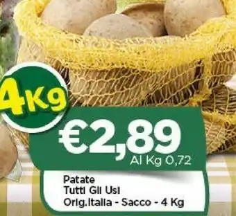 Crai Tutti Gli Usi Patate offerta
