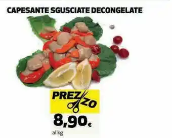 Coop Capesante Sgusciate Decongelate offerta
