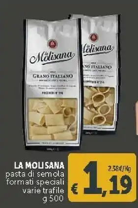 Deco Supermercati La Molisana Pasta di semola offerta