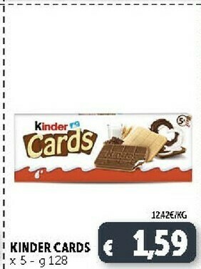 Deco Supermercati Kinder Cioccolato offerta