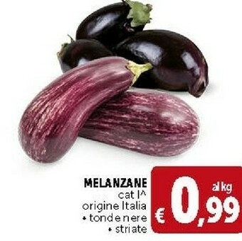 Melanzane Origine Italia