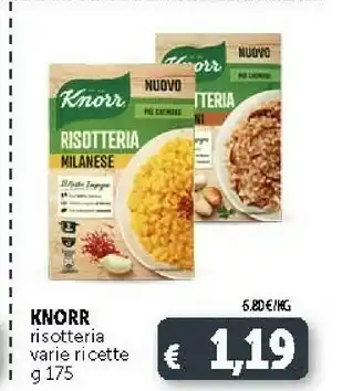 Deco Supermercati Knorr Risotto offerta