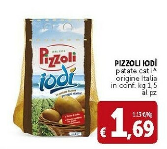 Deco Supermercati Pizzoli Iodi Patate offerta