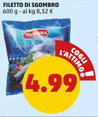 PENNY FILETTO DI SGOMBRO 600 g offerta