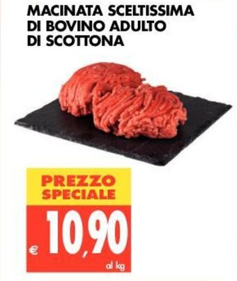 Tigros Macinata Sceltissima di Bovino Adulto di Scottona offerta