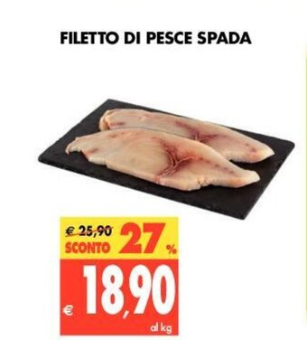 Tigros Filetto di Pesce Spada offerta