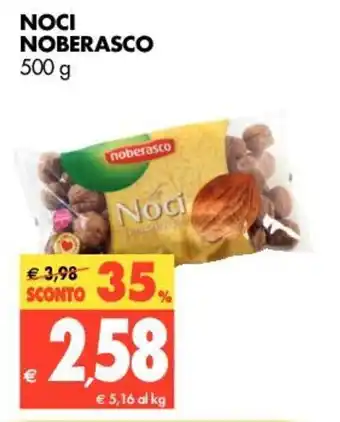 Tigros Noberasco Noci 500g offerta