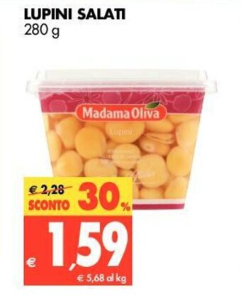 Tigros Lupini Salati 280g offerta