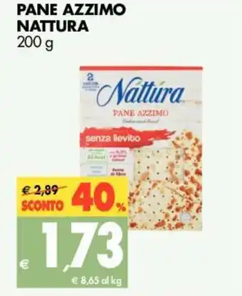 Tigros Naturra Pane Azzimo 200g offerta