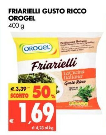 Tigros Orogel Friarielli Gusto Ricco 400g offerta