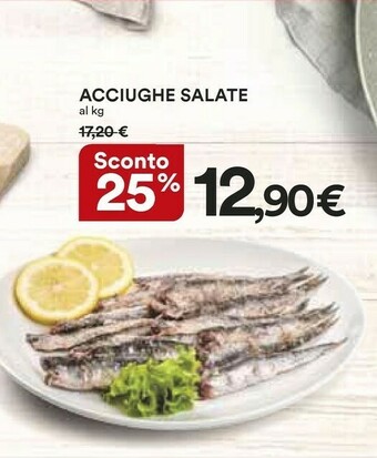 Coop Acciughe Salate offerta