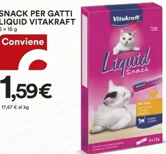 Coop Vitakraft Snack Per Gatti Liquid offerta