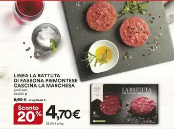 La marchesa Linea La Battuta Di Fassona Piemontese Cascina