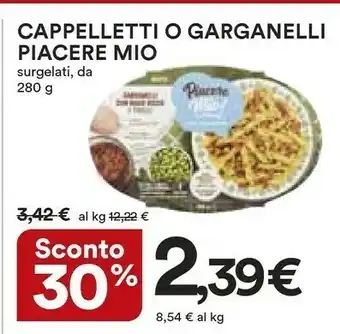 Coop Piacere Mio Cappelletti offerta