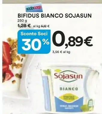 Coop Sojasun Bifidus Bianco Naturale 250 G(ml) offerta