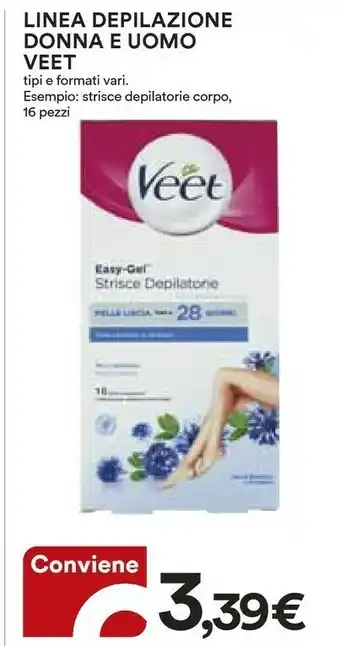 Coop Veet 5701092103871 Crema Depilatoria offerta