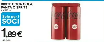 Coop Coca-Cola - Coca-Cola 330 G(ml) offerta